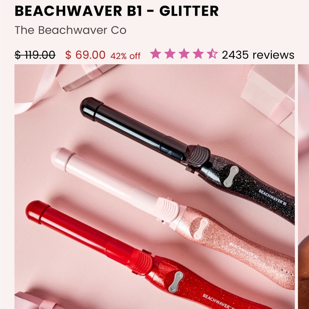 Beachwaver B1 Curling Iron